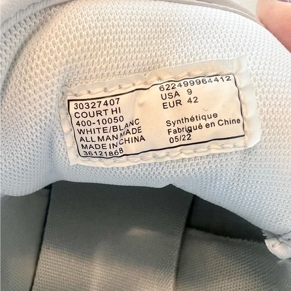 🆕 FUBU White High-Top Sneakers - Picture 9 of 9